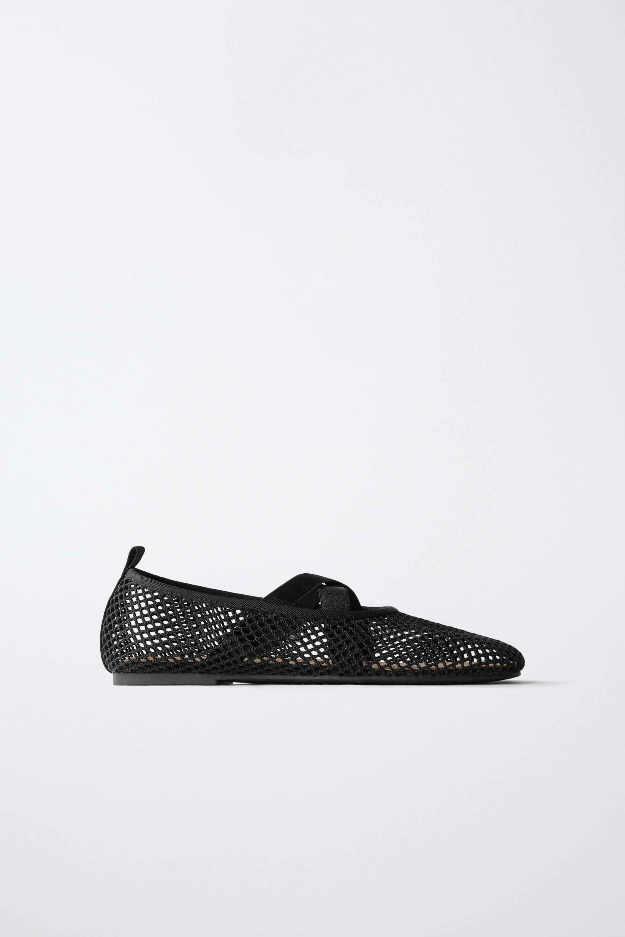 MESH BALLET FLATS